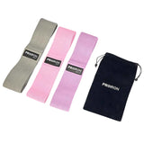 Set de 3 Bandas Elásticas de Resistencia de Tela