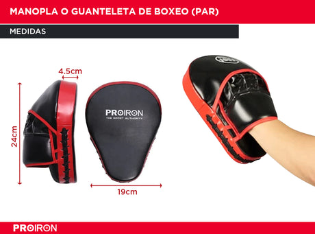 Manopla o Guanteleta de Boxeo (Par)