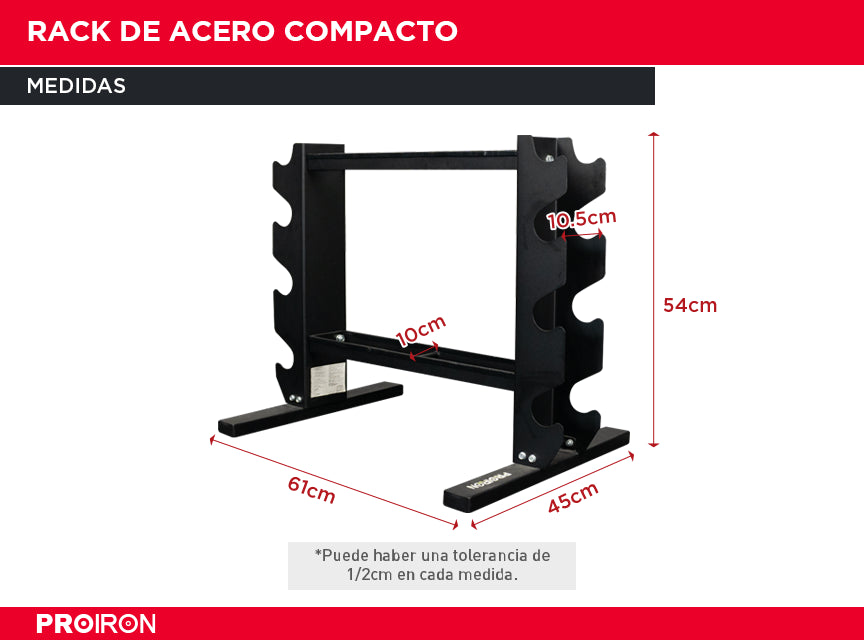Rack de Acero Compacto