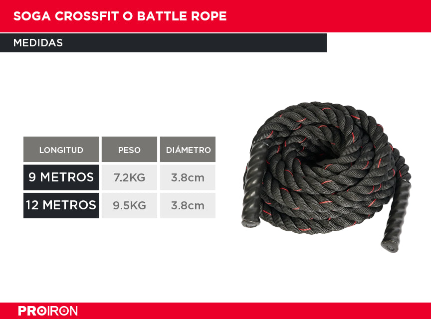 Soga Crossfit o Battle Rope