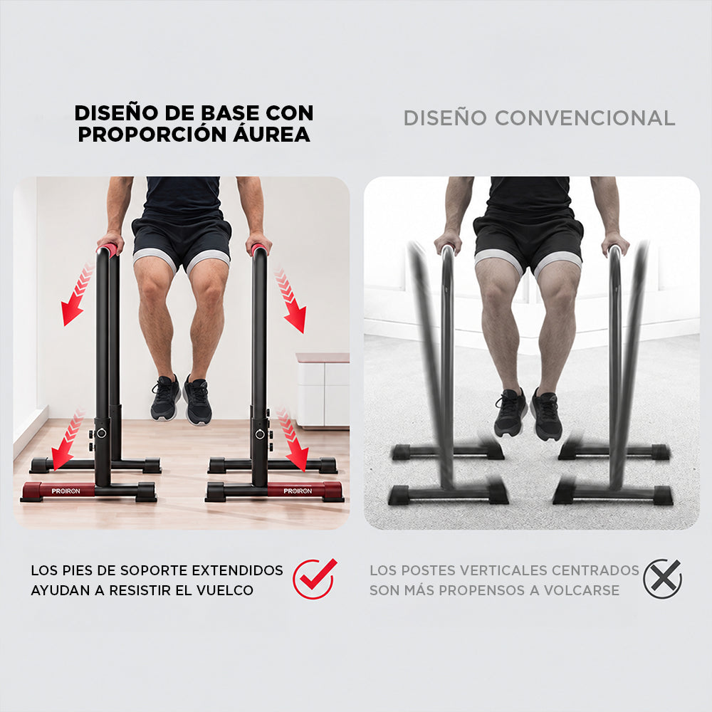 Barras Paralelas ajustables PROIRON
