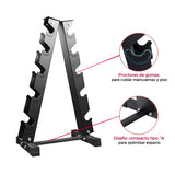 Rack de Acero para 5 Pares