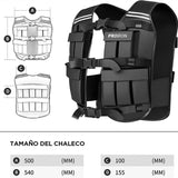 CHALECO CON PESO AJUSTABLE - PROIRON PERU