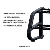 RACK DE 10 PARES DE MANCUERNAS DE 2 NIVELES - PROIRON PERU