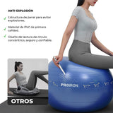 PELOTAS DE YOGA Y PILATES DE 65CM - PROIRON PERU