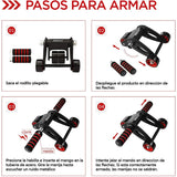RUEDA DOBLE PARA ABDOMINALES - PROIRON PERU