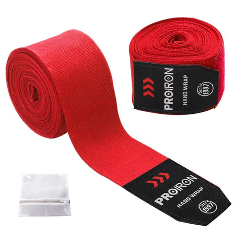 VENDAS SEMI ELÁSTICAS PARA ENTRENAMIENTO DE BOXEO, MUAY THAI Y MMA - PROIRON PERU