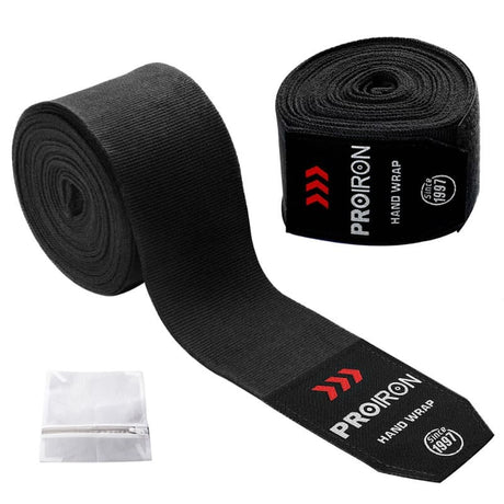 VENDAS SEMI ELÁSTICAS PARA ENTRENAMIENTO DE BOXEO, MUAY THAI Y MMA - PROIRON PERU