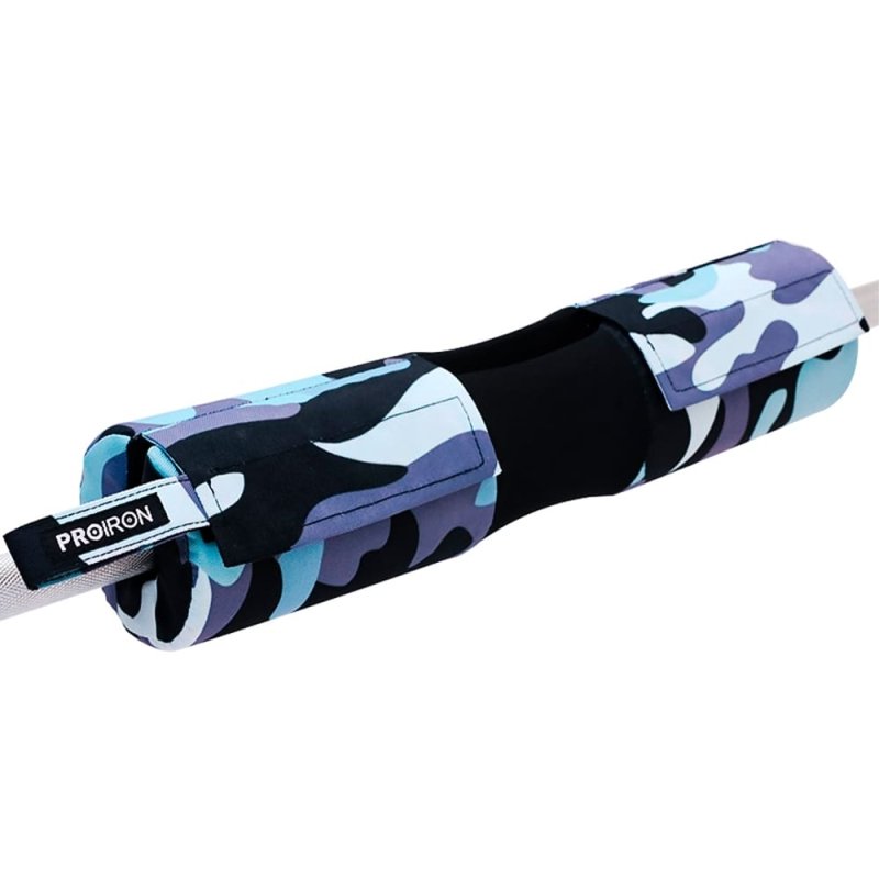 Almohadillas para Barra - Camuflaje Negro, Azul y Gris - PROIRON PERU