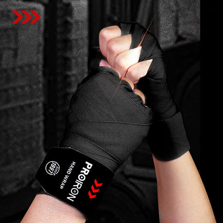 VENDAS SEMI ELÁSTICAS PARA ENTRENAMIENTO DE BOXEO, MUAY THAI Y MMA - PROIRON PERU