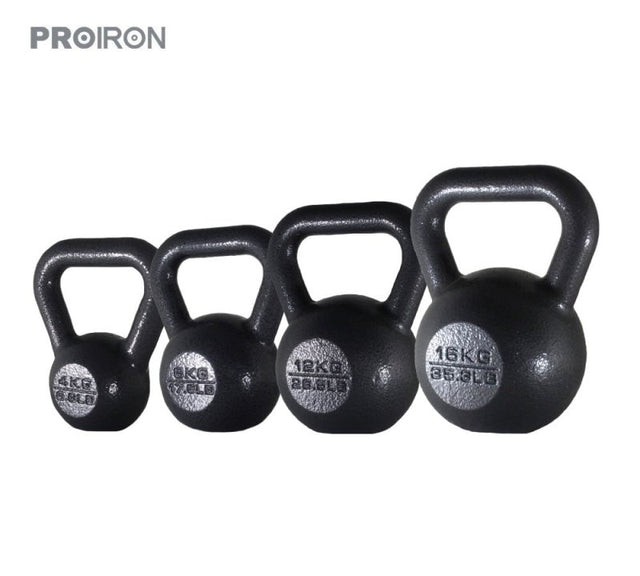 Kettlebell De Hierro Fundido De 30 Kg - Pesa Rusa Robusta Para Entrenamiento De Fuerza Y Cardio, Ideal Para Gimnasio O Casa